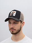 Бейсболка GOORIN BROTHERS арт. 101-0444 (черный / бежевый)
